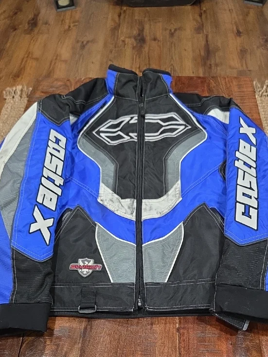 Castle X Motorcycle Riding Racing Jacket - Picture 1 of 14